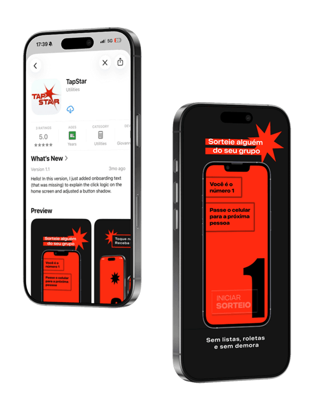 Mockup TapStar